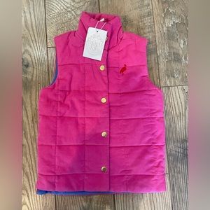 NWT Beaufort Bonnet Company Corduroy Vest, Size 5